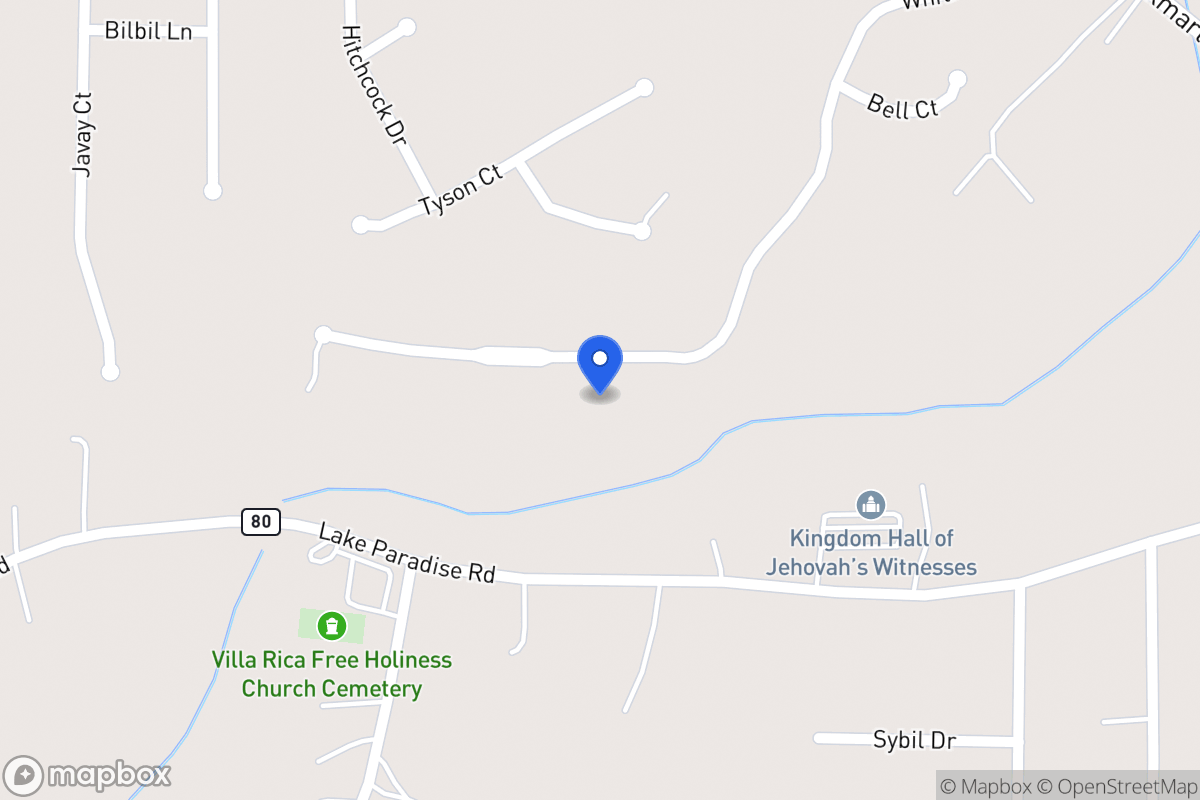 Map of 206 Whitney Ln