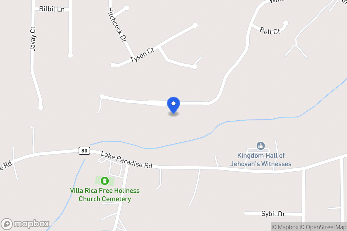 Map of 214 Whitney Ln