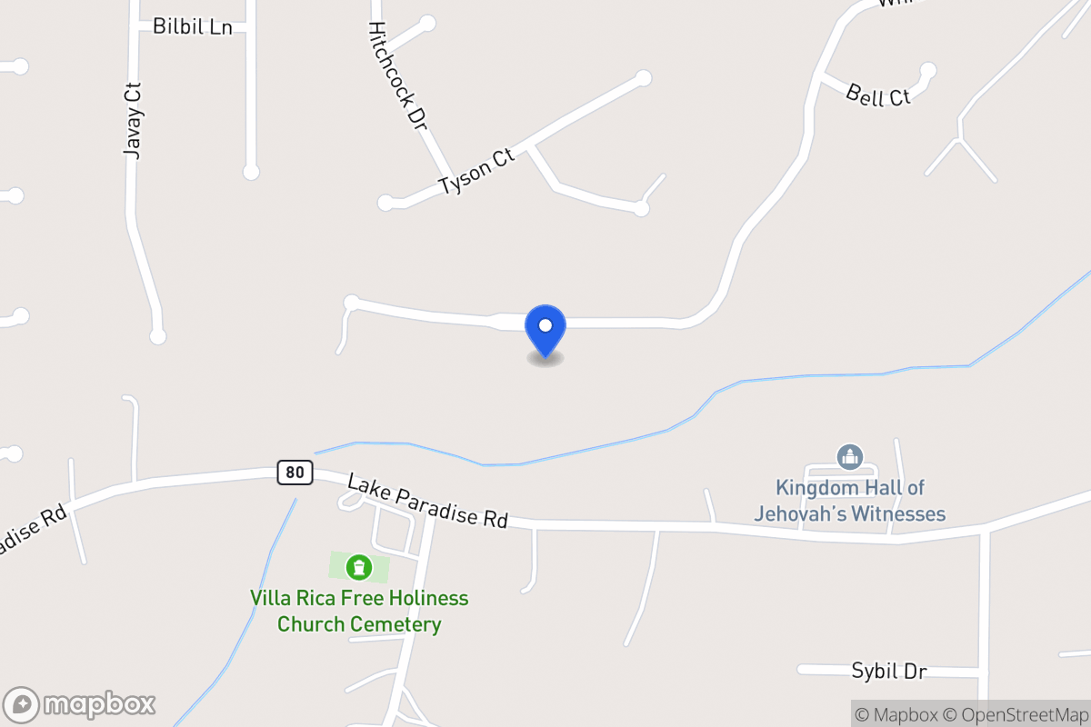 Map of 224 Whitney Ln