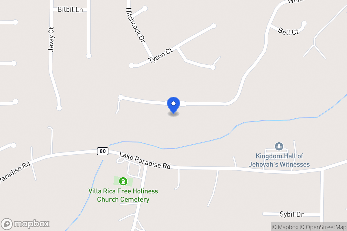 Map of 232 Whitney Ln
