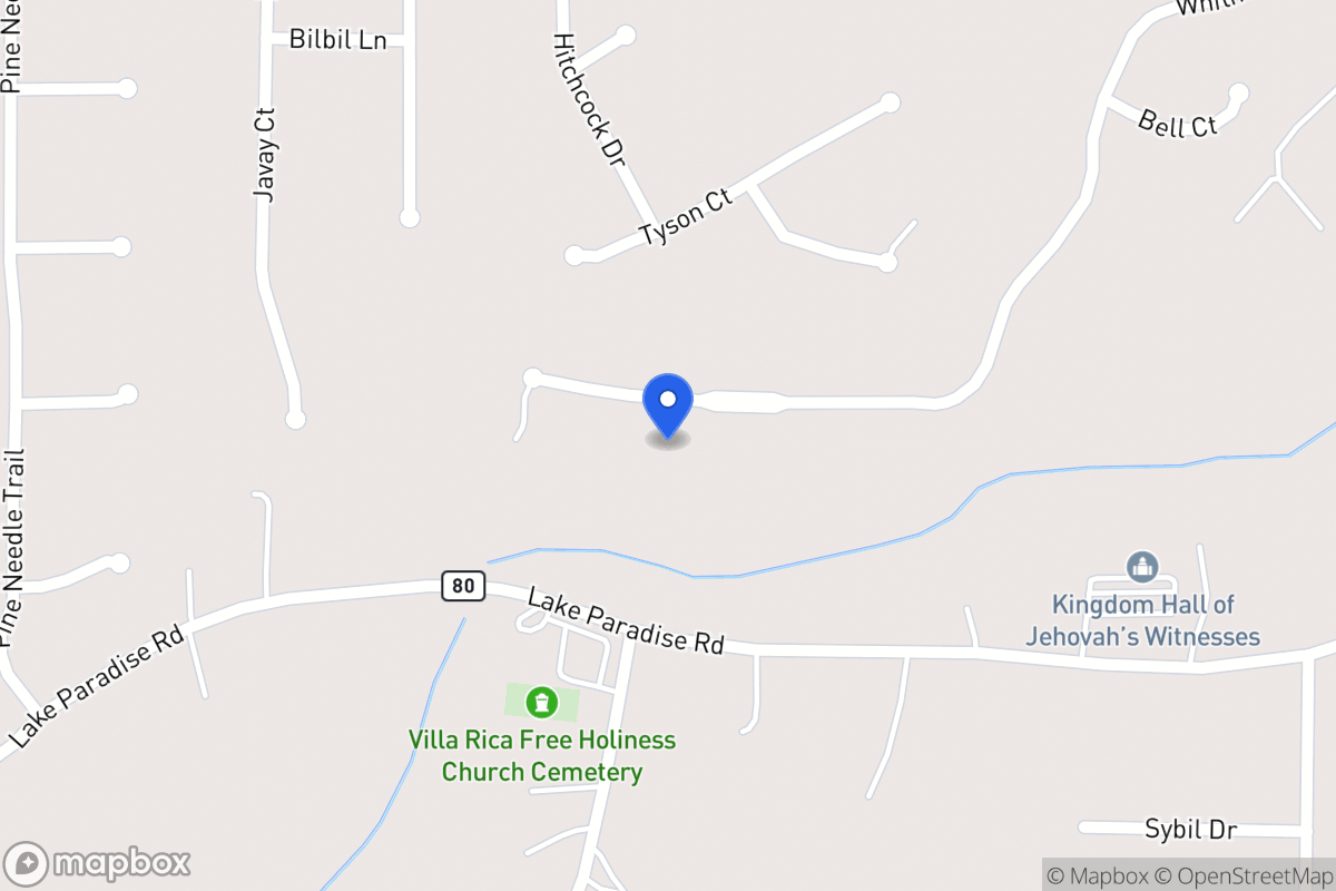 Map of 248 Whitney Ln