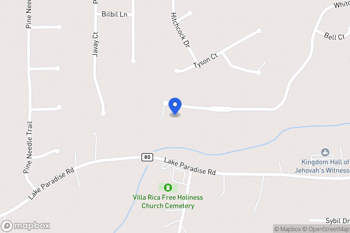 Map of 274 Whitney Ln