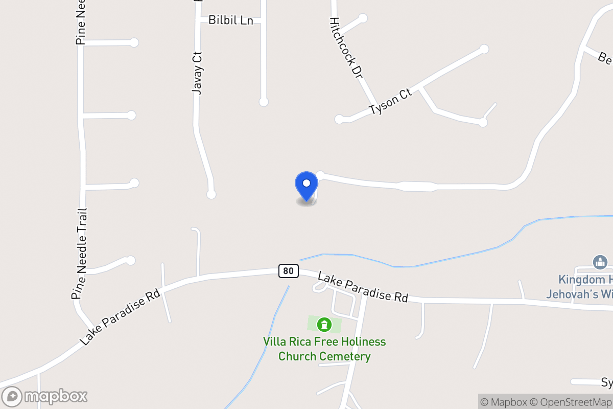 Map of 288 Whitney Ln