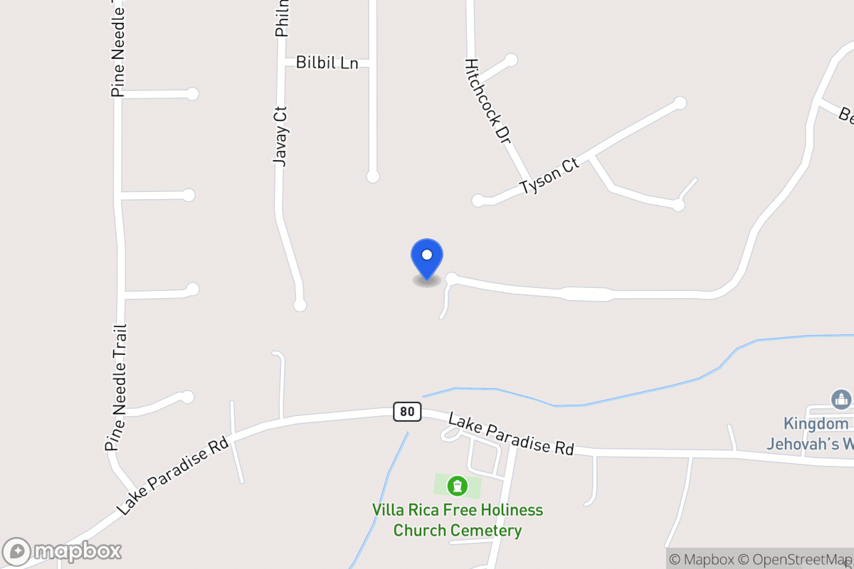 Map of 296 Whitney Ln