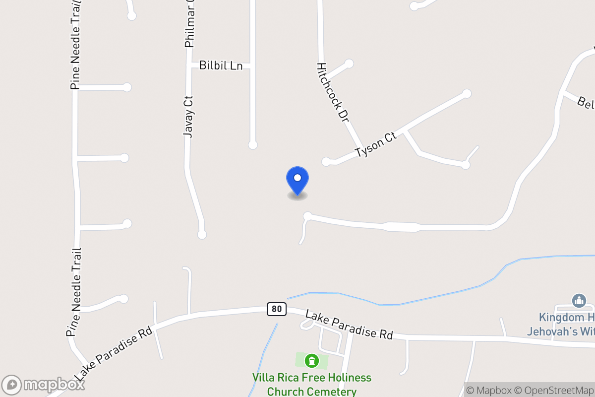 Map of 287 Whitney Ln