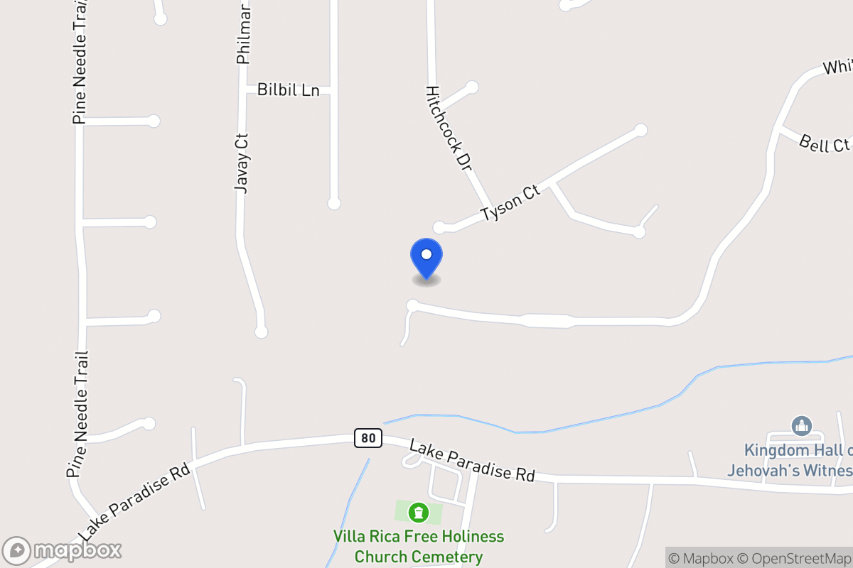 Map of 281 Whitney Ln