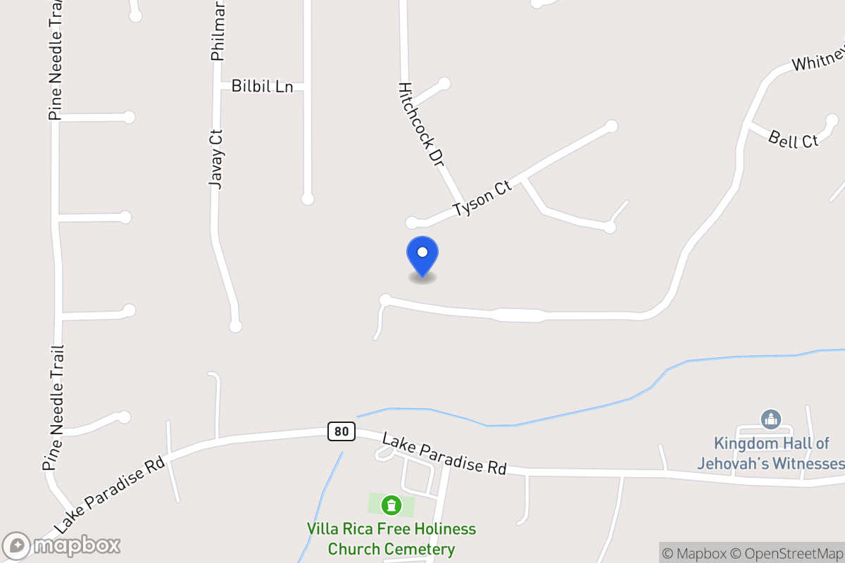Map of 271 Whitney Ln