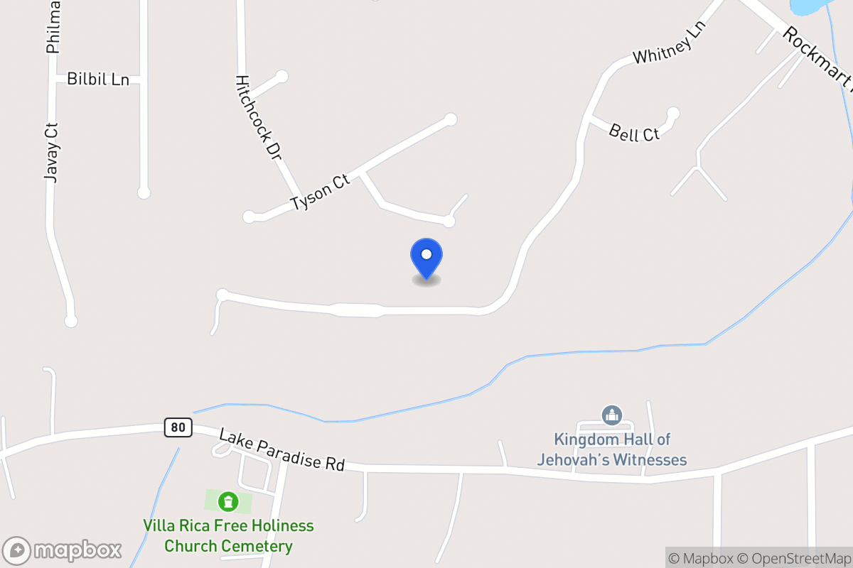 Map of 203 Whitney Ln