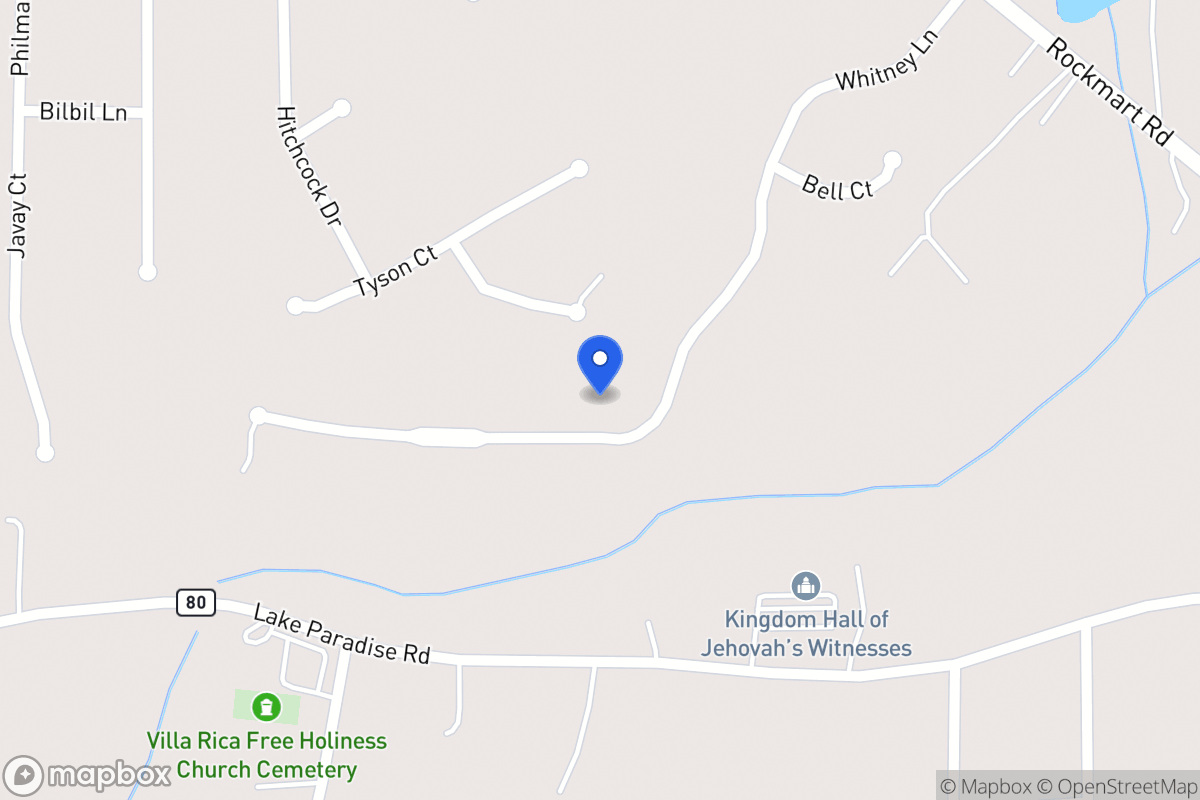 Map of 175 Whitney Ln