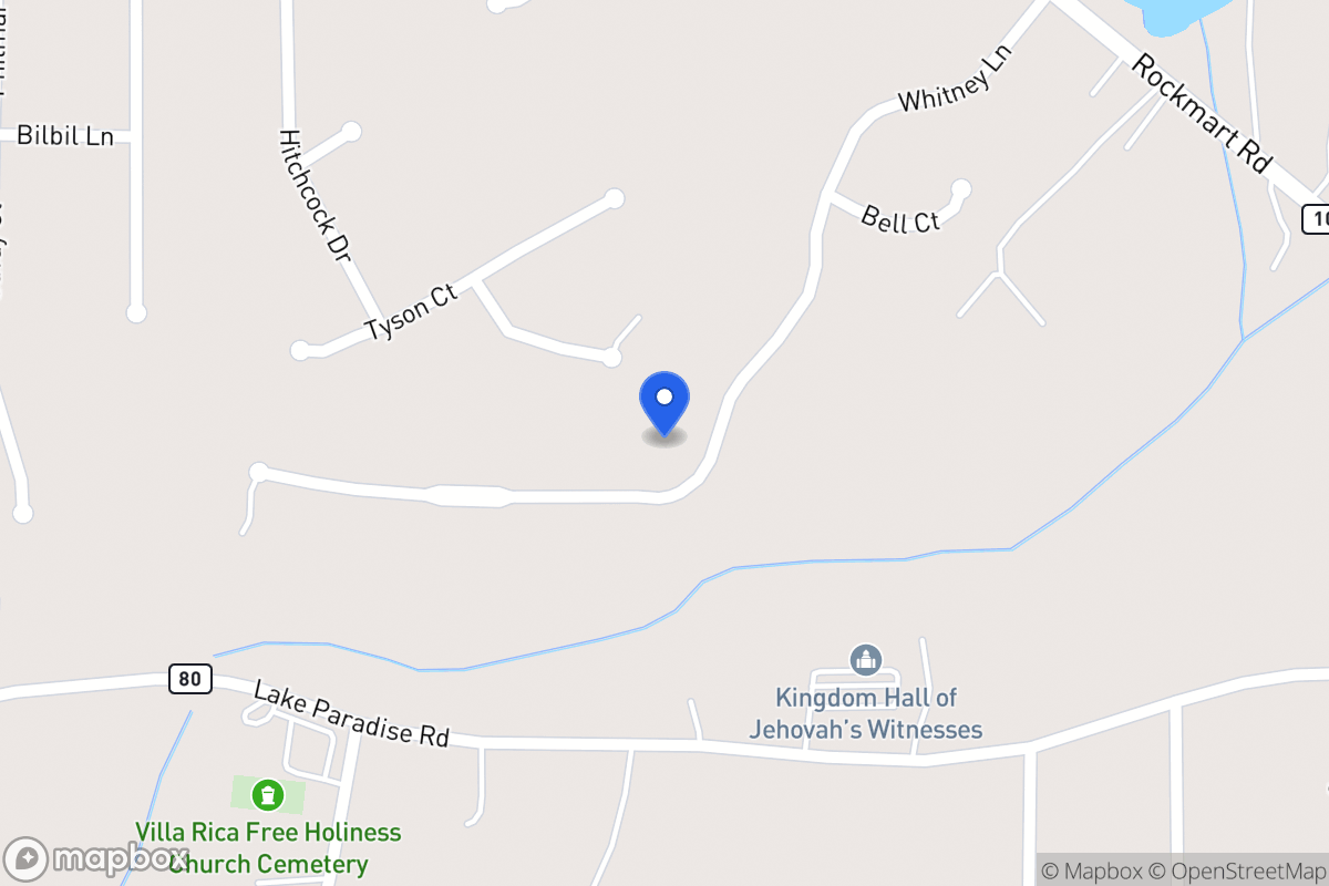 Map of 167 Whitney Ln