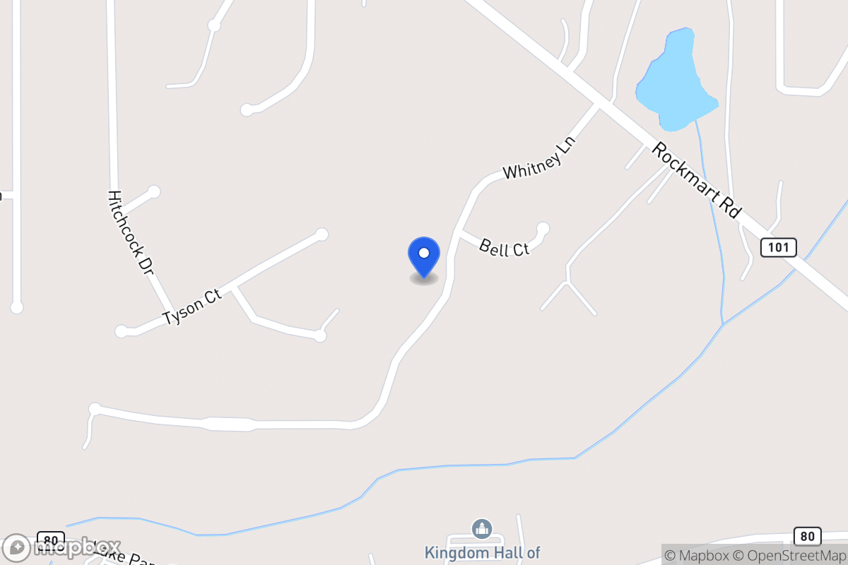 Map of 115 Whitney Ln