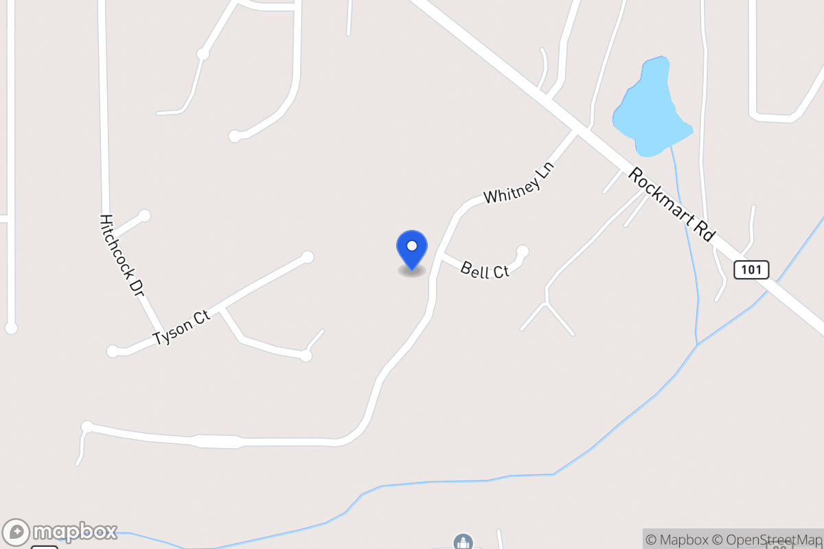 Map of 103 Whitney Ln