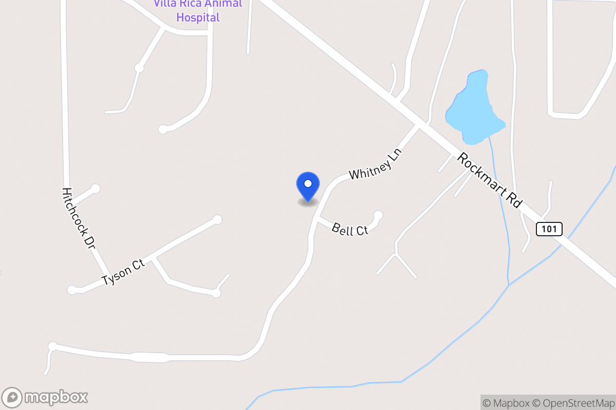 Map of 89 Whitney Ln