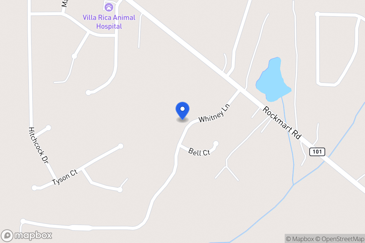 Map of 73 Whitney Ln