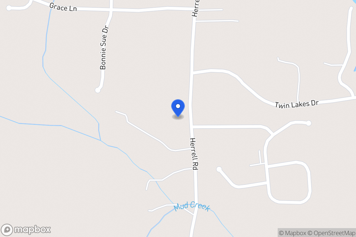 Map of 420 Herrell Rd