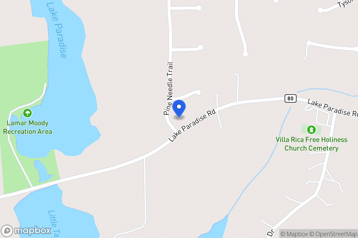 Map of 15 Pine Needle Trl