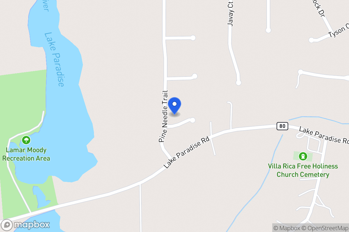 Map of 57 Pine Needle Trl