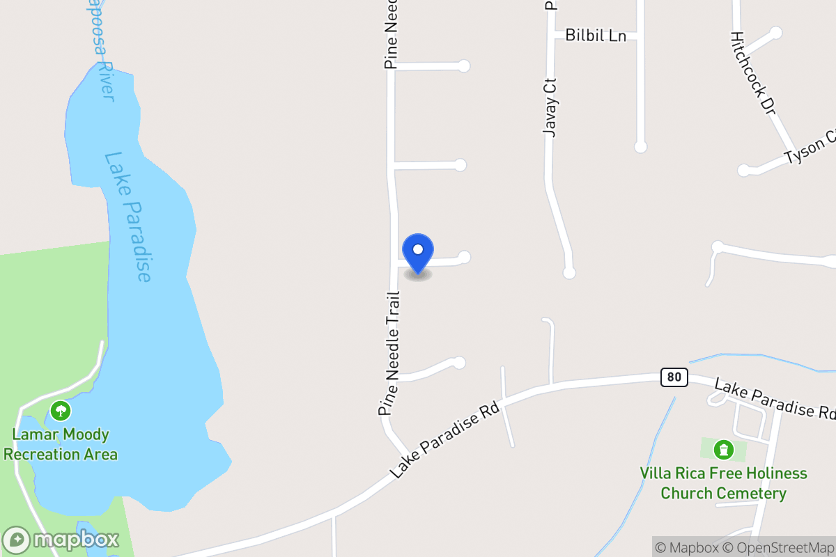 Map of 89 Pine Needle Trl