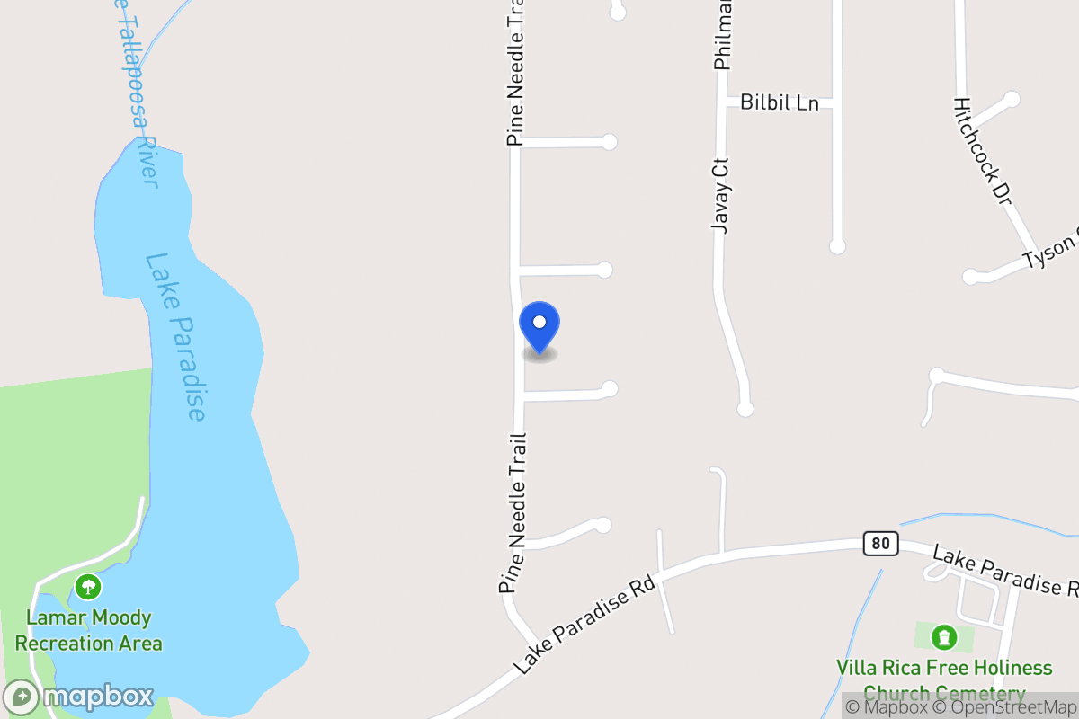 Map of 111 Pine Needle Trl