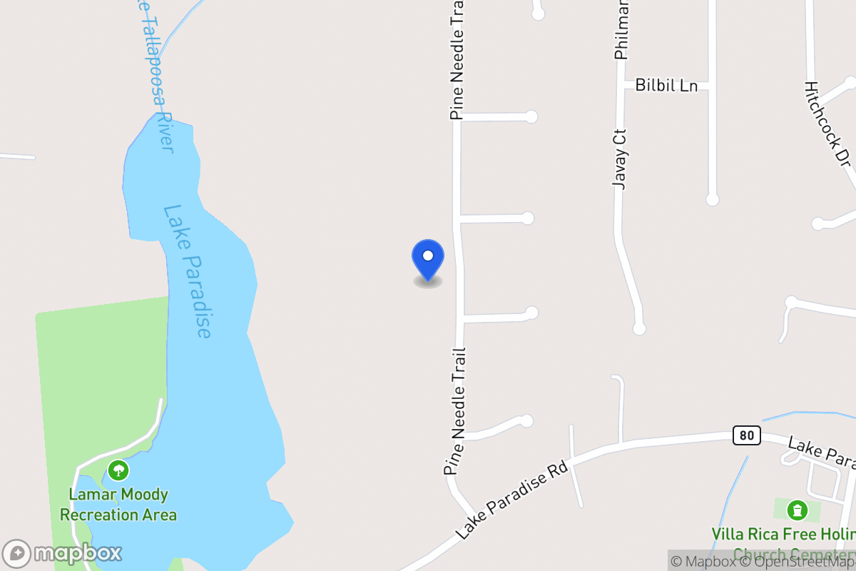 Map of 114 Pine Needle Trl