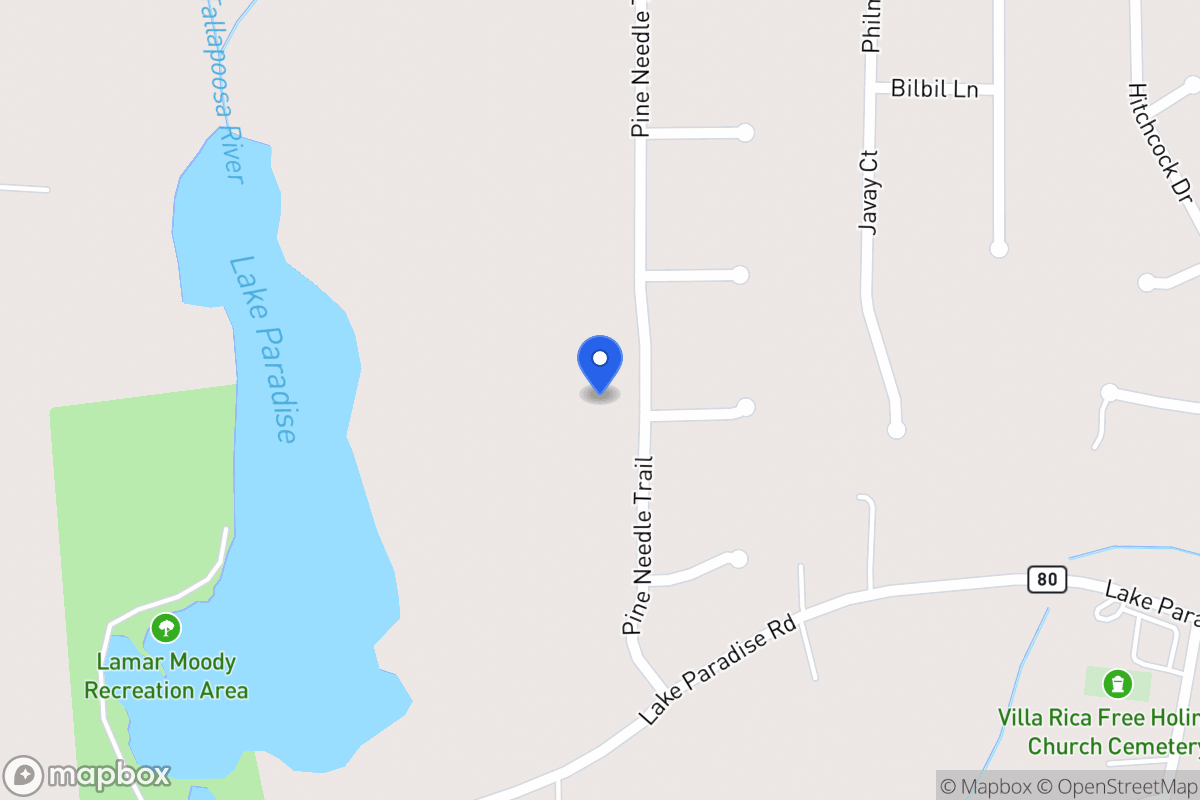 Map of 104 Pine Needle Trl