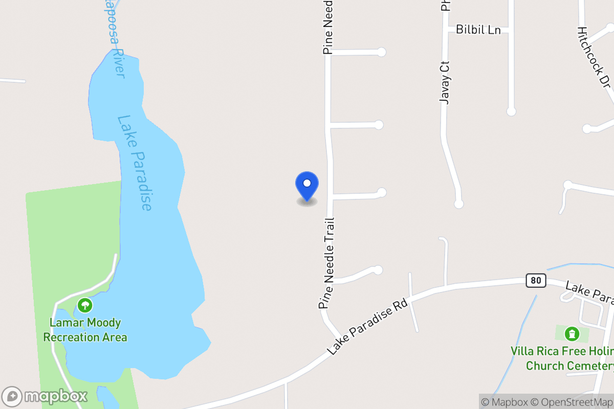 Map of 94 Pine Needle Trl