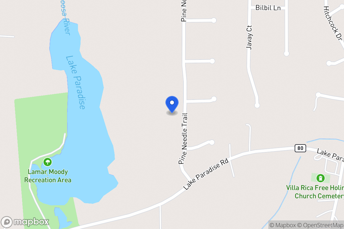 Map of 84 Pine Needle Trl