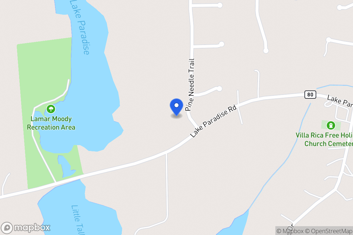 Map of 18 Pine Needle Trl