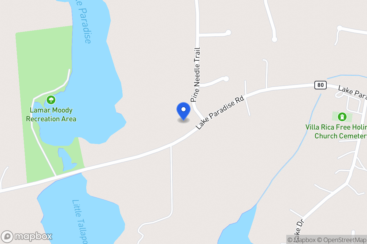 Map of 10 Pine Needle Trl