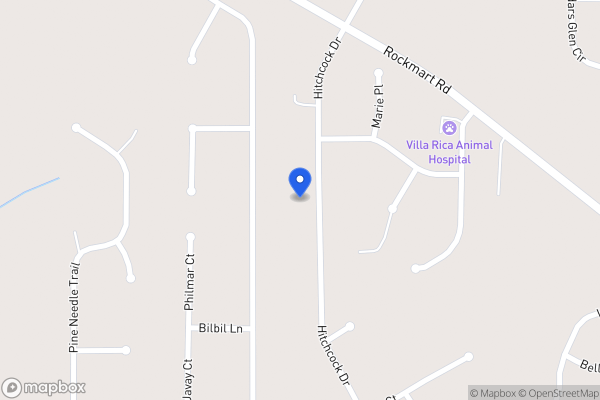 Map of 113 Hitchcock Dr
