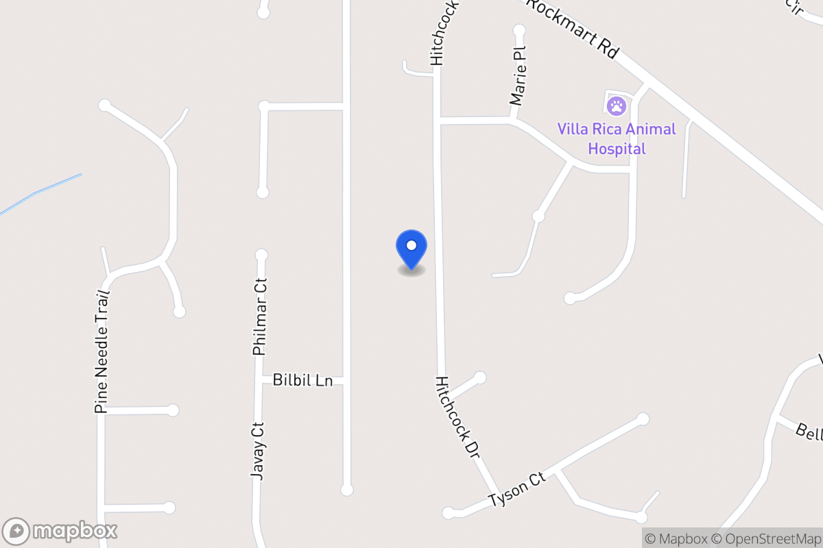 Map of 145 Hitchcock Dr