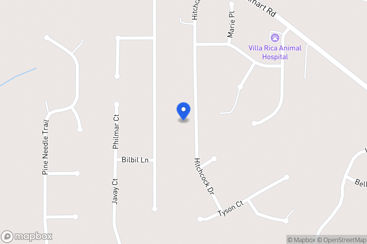 Map of 155 Hitchcock Dr