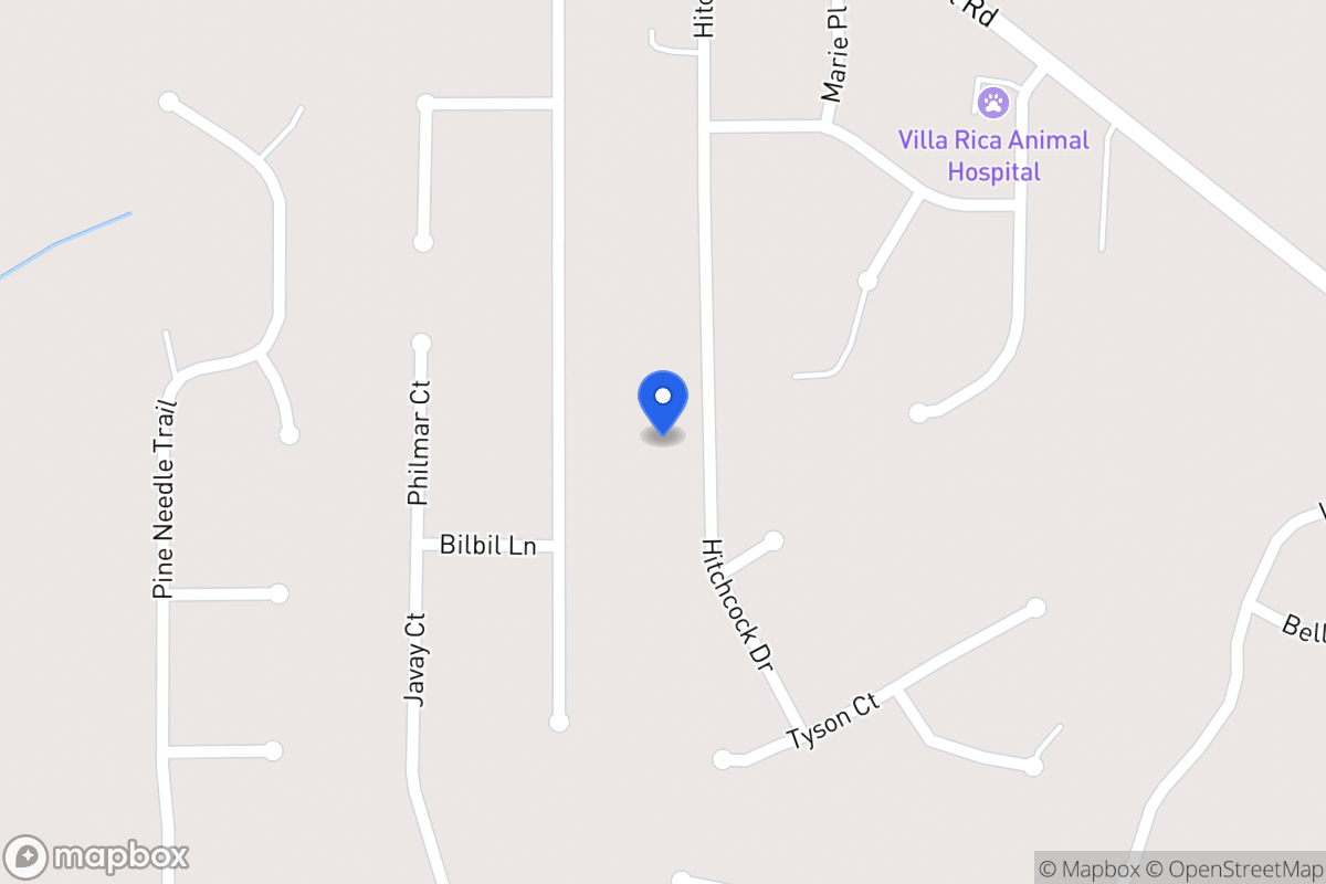Map of 165 Hitchcock Dr