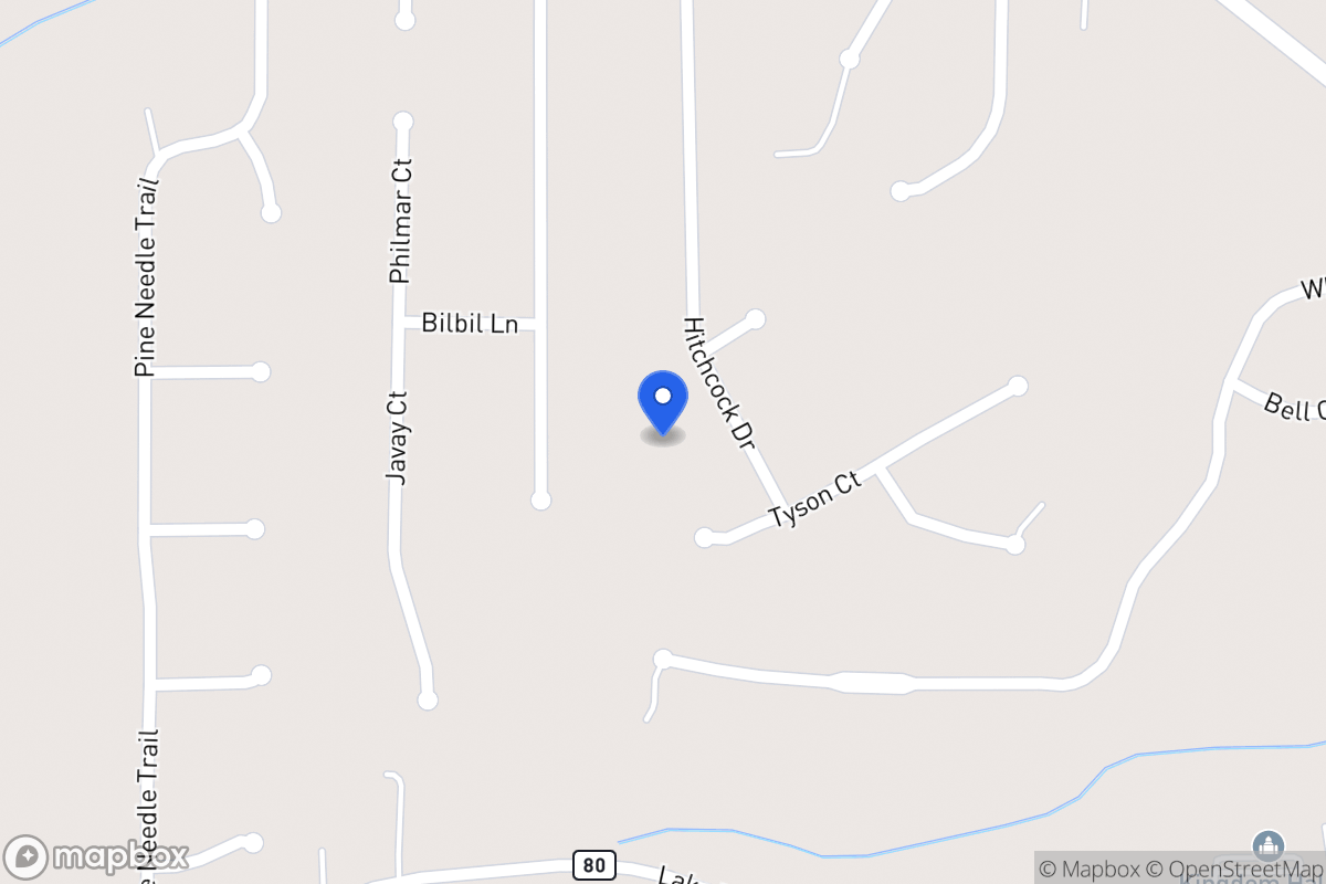 Map of 225 Hitchcock Dr