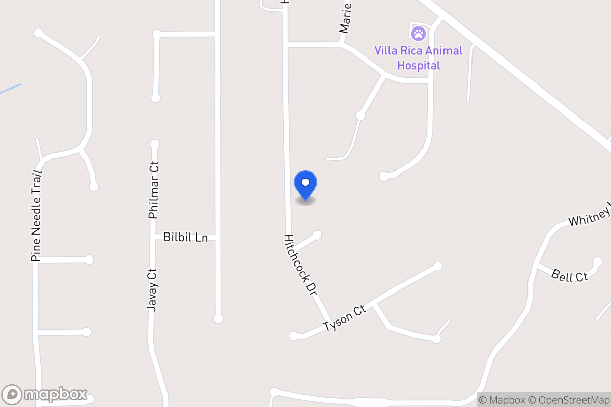 Map of 174 Hitchcock Dr