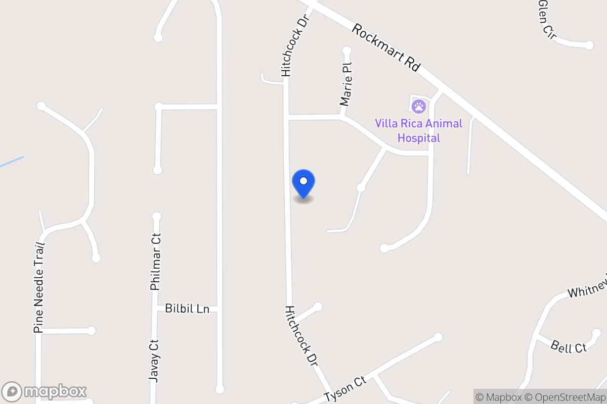 Map of 126 Hitchcock Dr