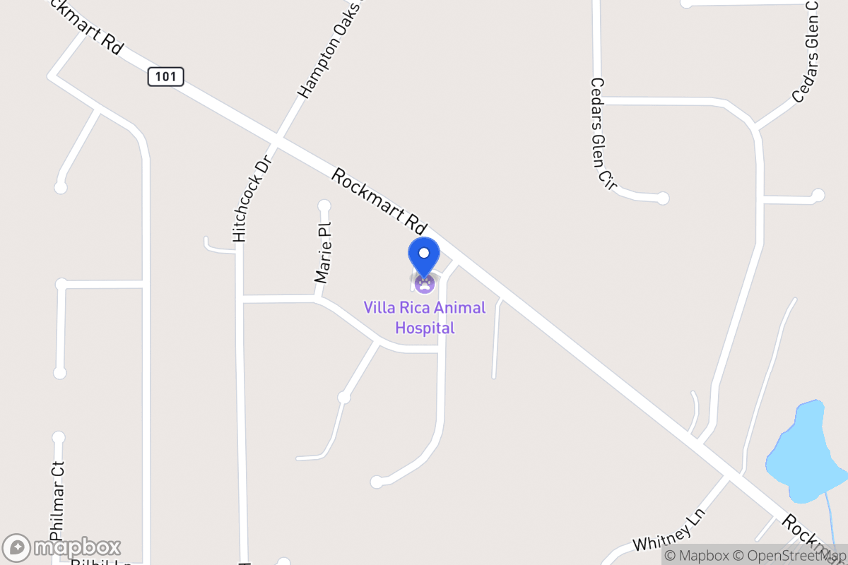 Map of 1700 Rockmart Rd