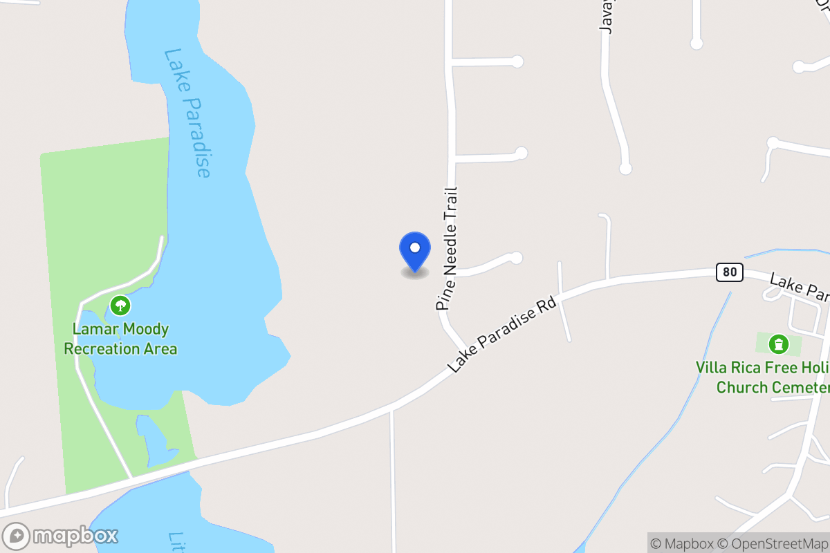 Map of 44 Pine Needle Trl