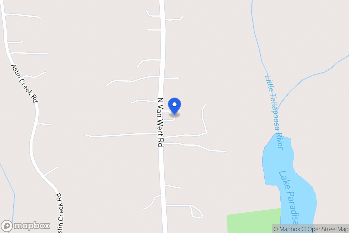 Map of 1109 N Van Wert Rd