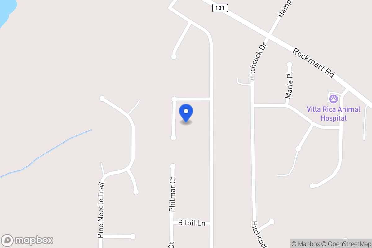 Map of 424 Little Mack Ln