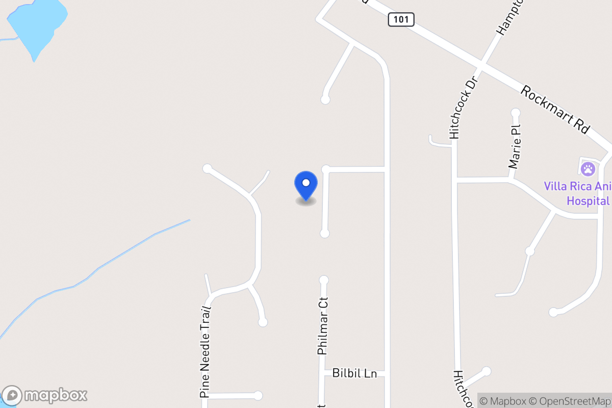 Map of 421 Little Mack Ln