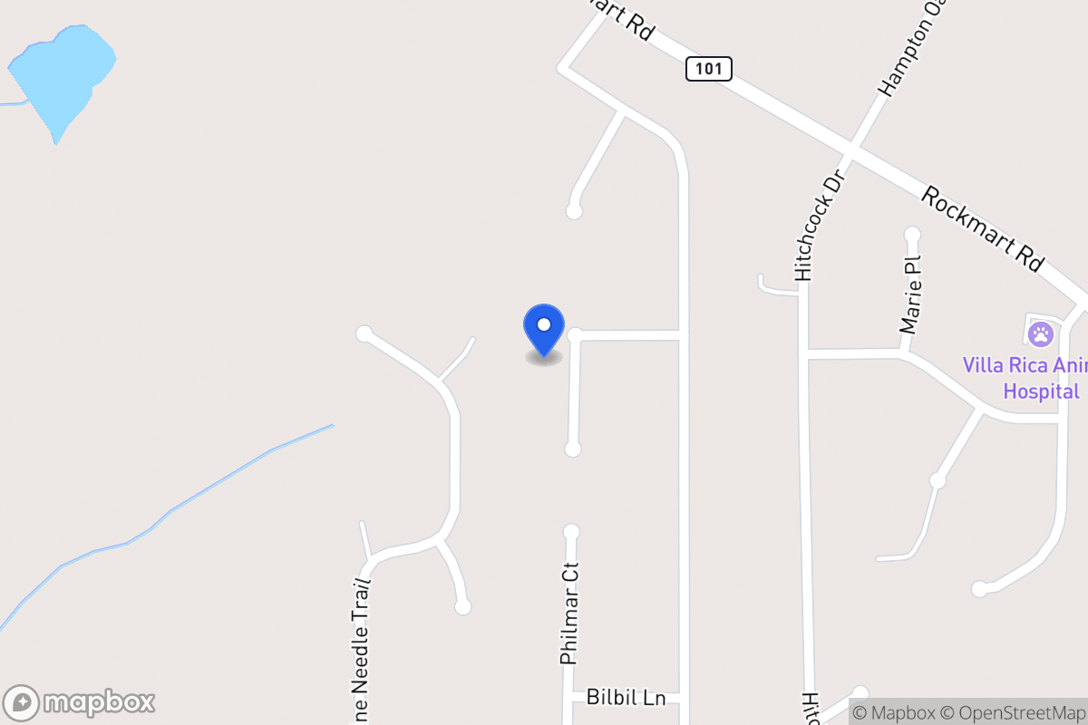 Map of 417 Little Mack Ln