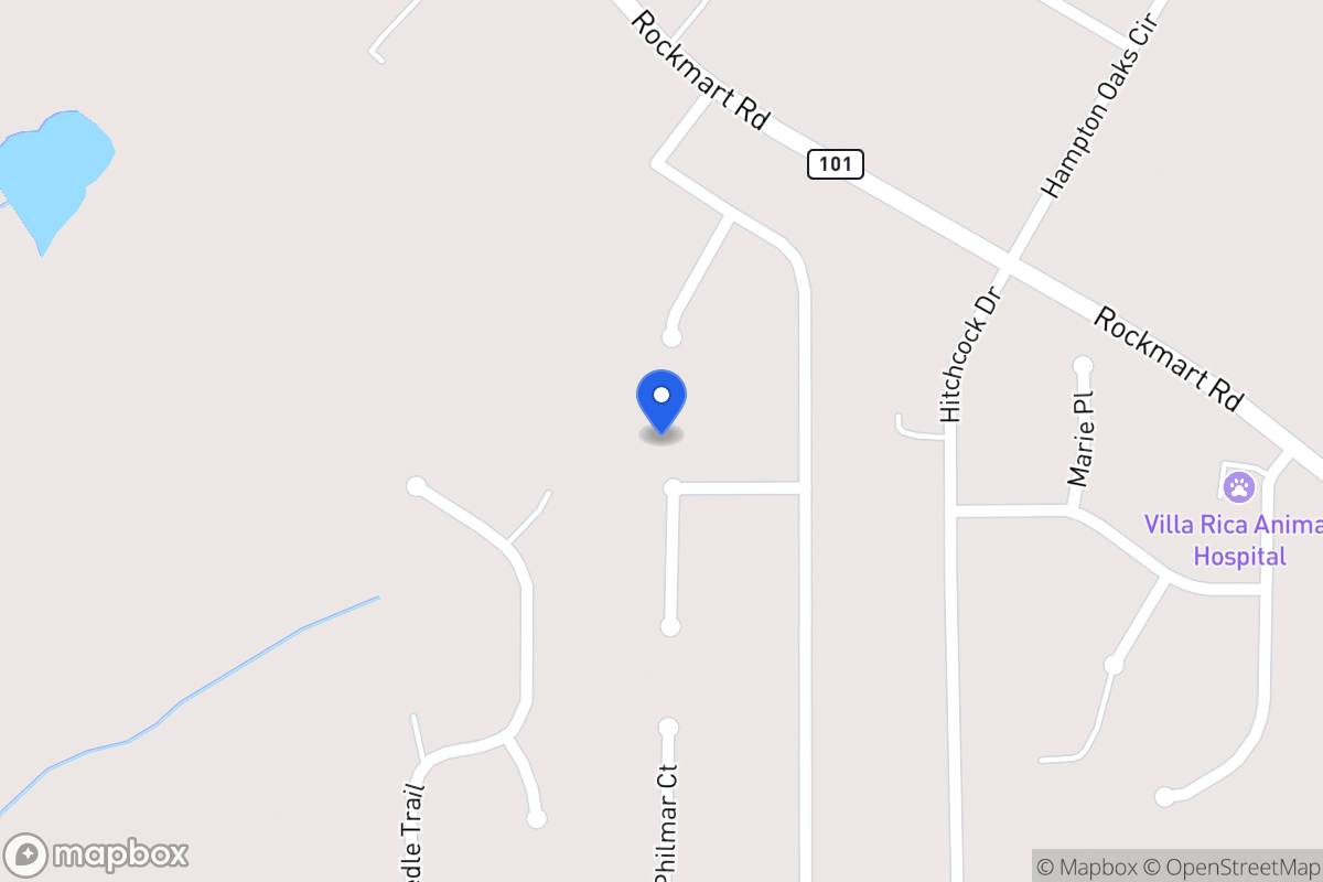 Map of 409 Little Mack Ln