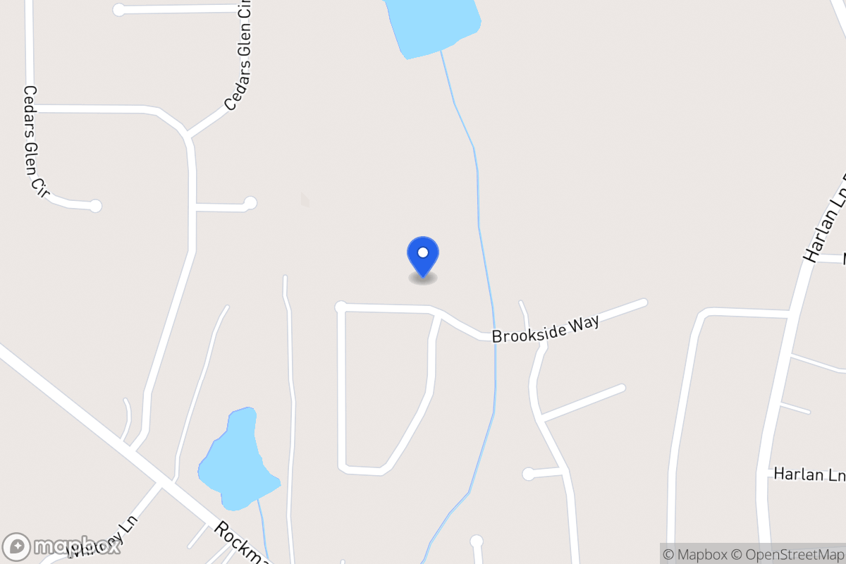 Map of 116 Brookside Way