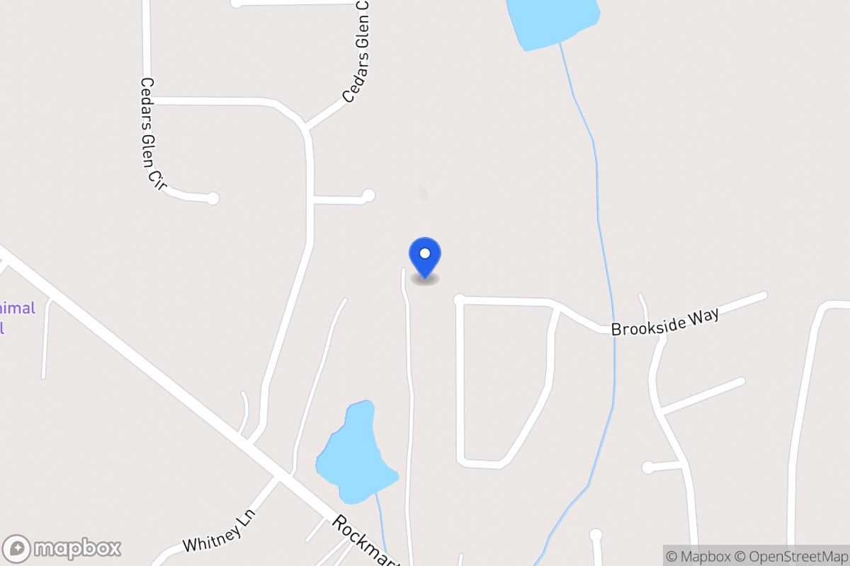Map of 136 Brookside Way