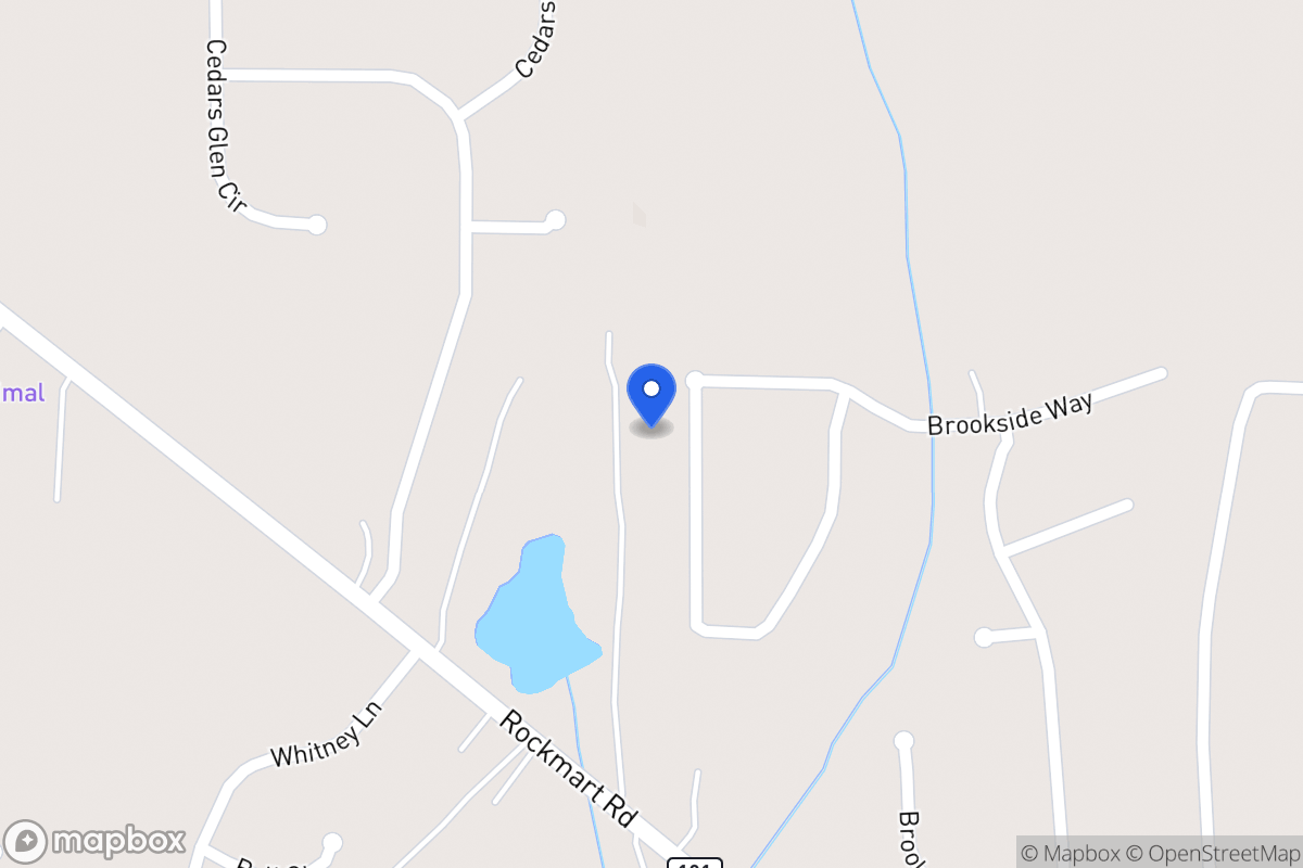 Map of 144 Brookside Way
