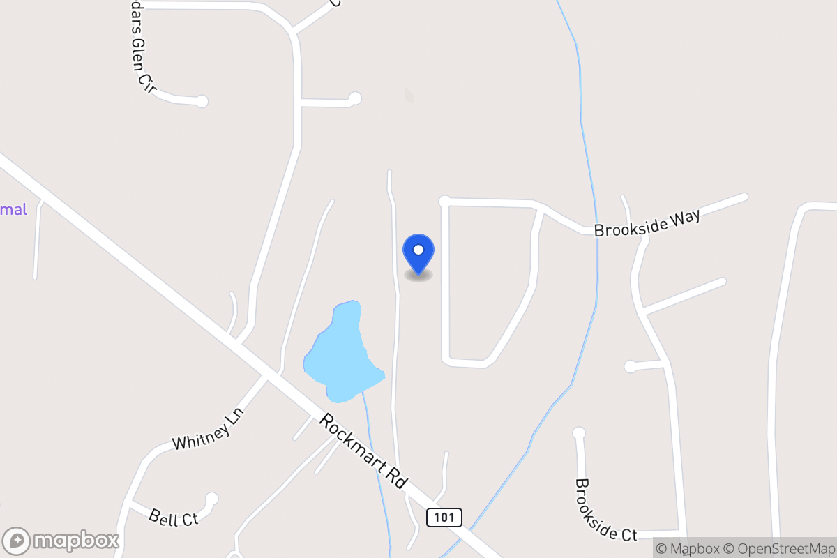 Map of 152 Brookside Way