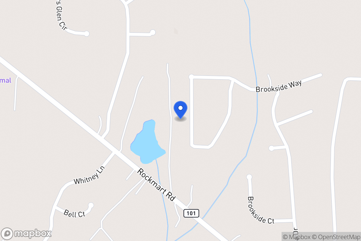 Map of 156 Brookside Way