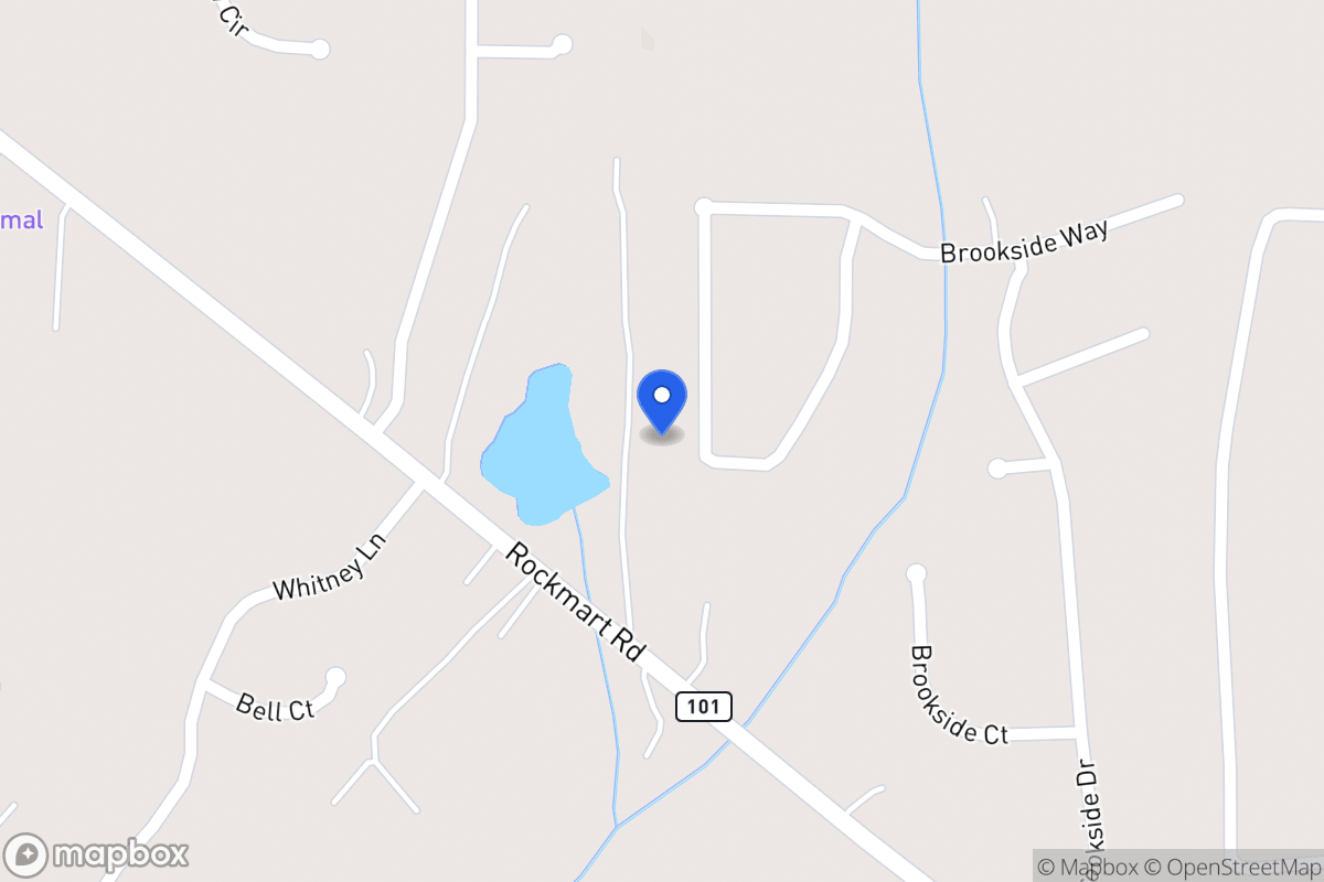 Map of 164 Brookside Way