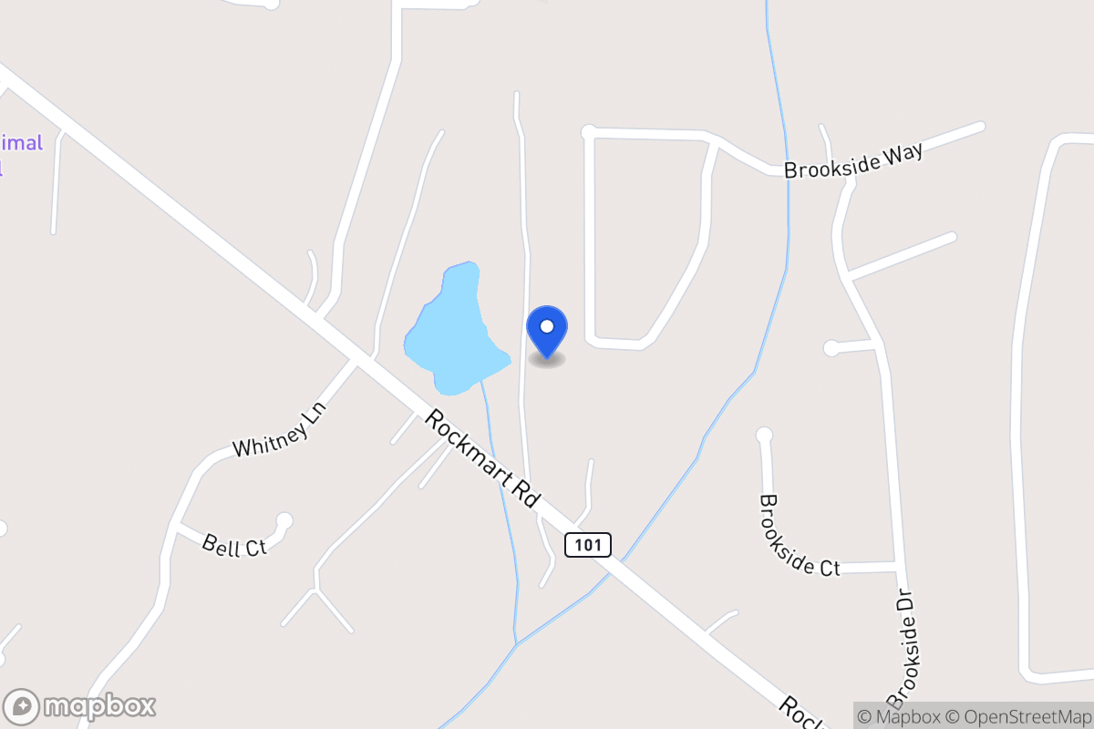 Map of 168 Brookside Way